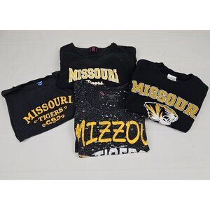 Lot Of 4 Missouri Tigers Women's Size Med. T-Shirts.‎ Short & Longsleeve